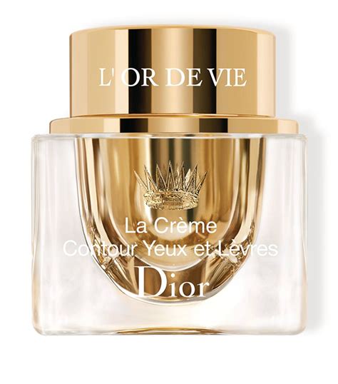 dior l'or de vie la creme yeux ingredients|Dior L'Or de Vie La Crème Contour Yeu.